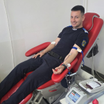 Jandarmii din Giurgiu au inceput seria activitatilor dedicate Zilei Jandarmeriei Romane cu o campanie de donare de sange