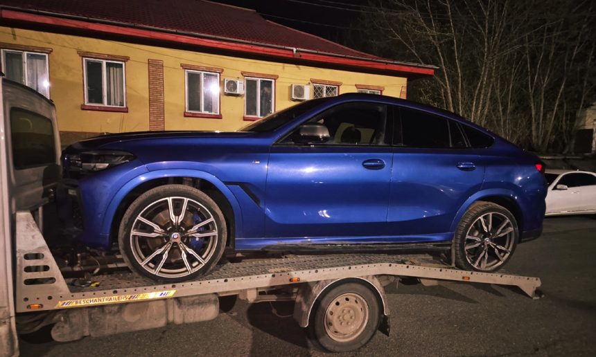 autoturism in valoare de aproximativ 50000 euro cautat de autoritatile din marea britanie gasit la giurgiu