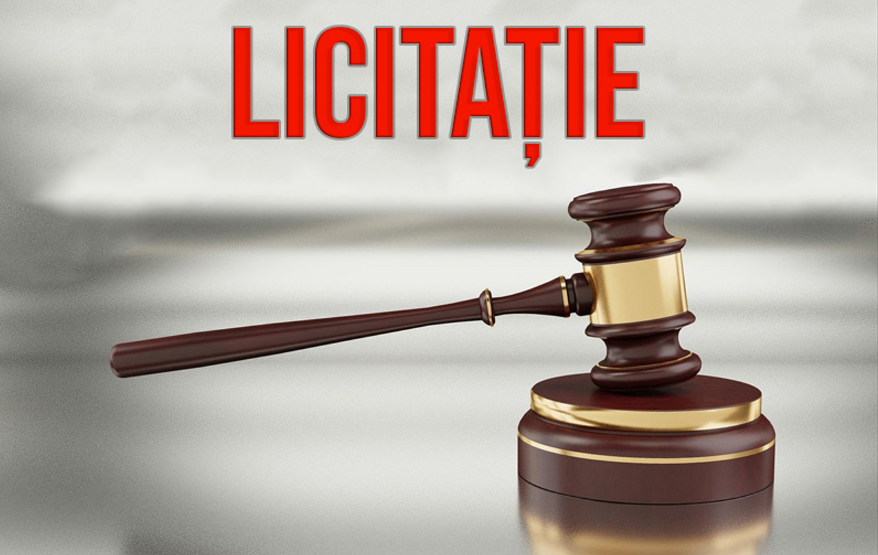 anunt de licitatie