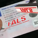 Bărbat prins la volan cu permis de conducere fals