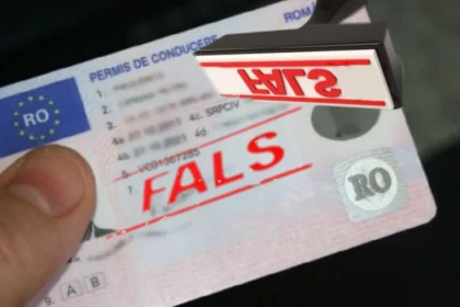 Bărbat prins la volan cu permis de conducere fals