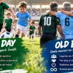 Copii, foști jucători și legende pe același teren la Gala Fotbalului Giurgiuvean