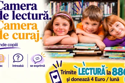 Four Change lansează „Camera de lectură. Camera de curaj” pentru 120 de copii