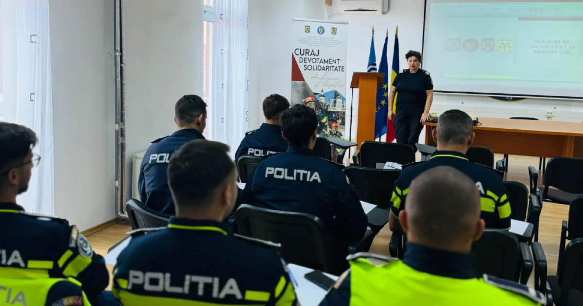 ISU Giurgiu își continuă pregătirea personalului pentru acordarea primului ajutor