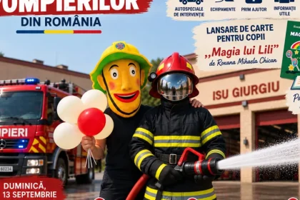 Ziua Pompierilor, marcată pe 13 septembrie la subunitățile din Giurgiu